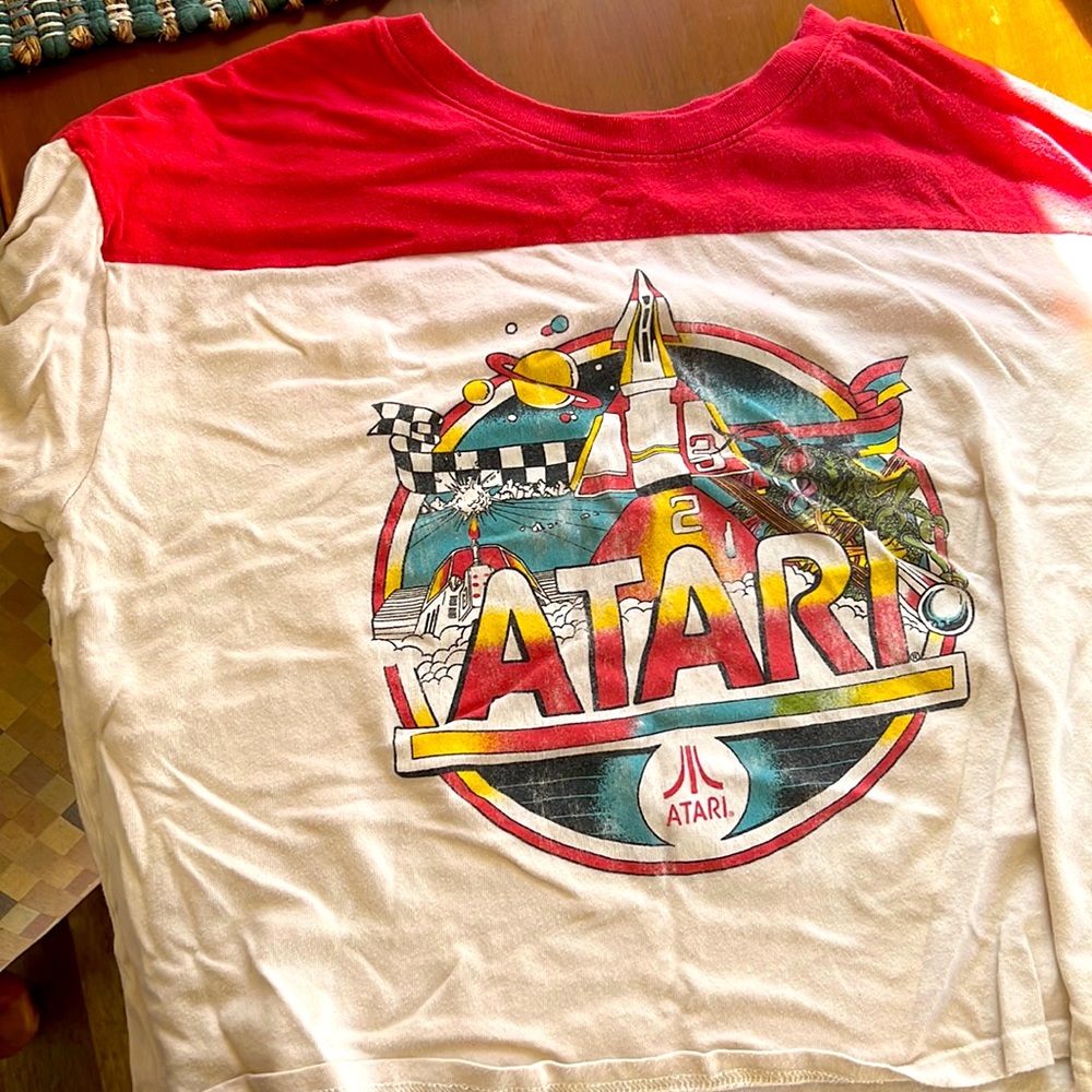 JunkFood Clothing, Vintage-Inspired, Atari, Women’s Tee-Shirt.